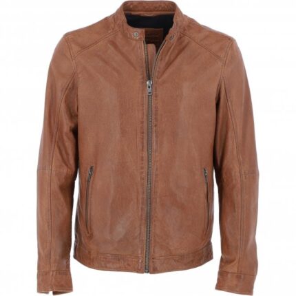 Mens Leather Biker Jacket-NYC Biker Jackets