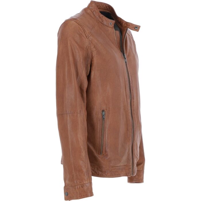 Mens Leather Biker Jacket-NYC Biker Jackets