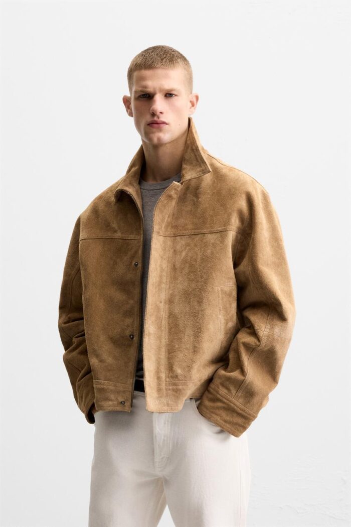 Mens Suede Jacket