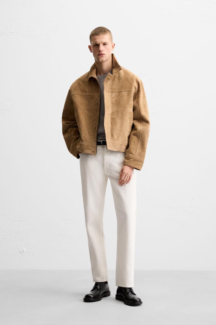 Mens Suede Jacket