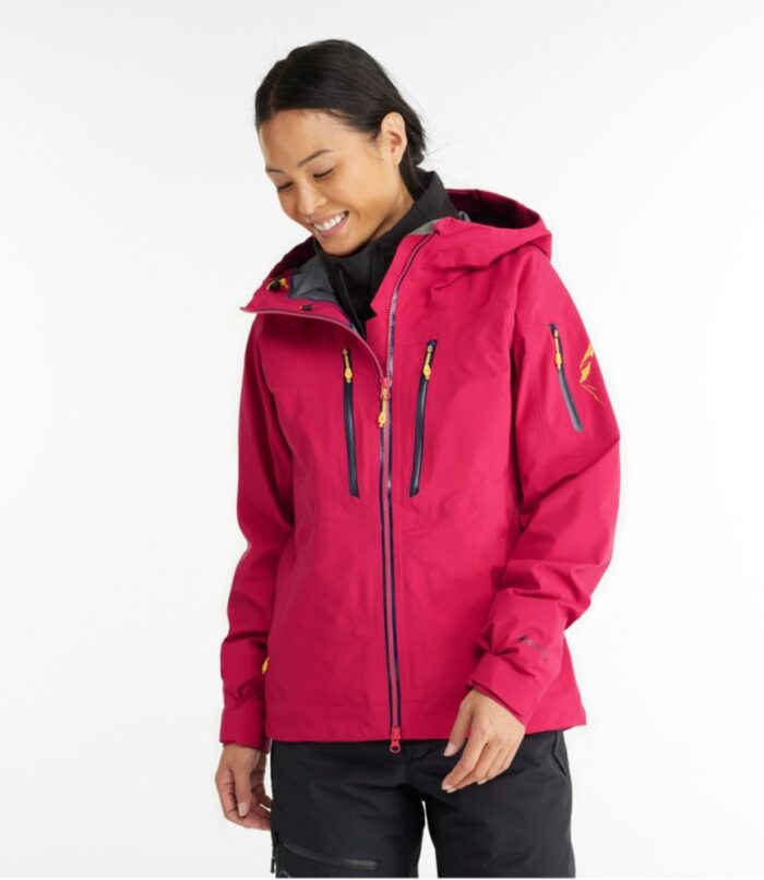 Womens rain jacket with hood