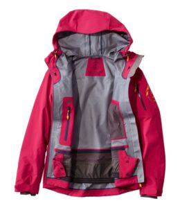 Womens rain jacket with hood