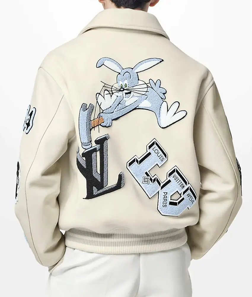 louis vuitton letterman jacket