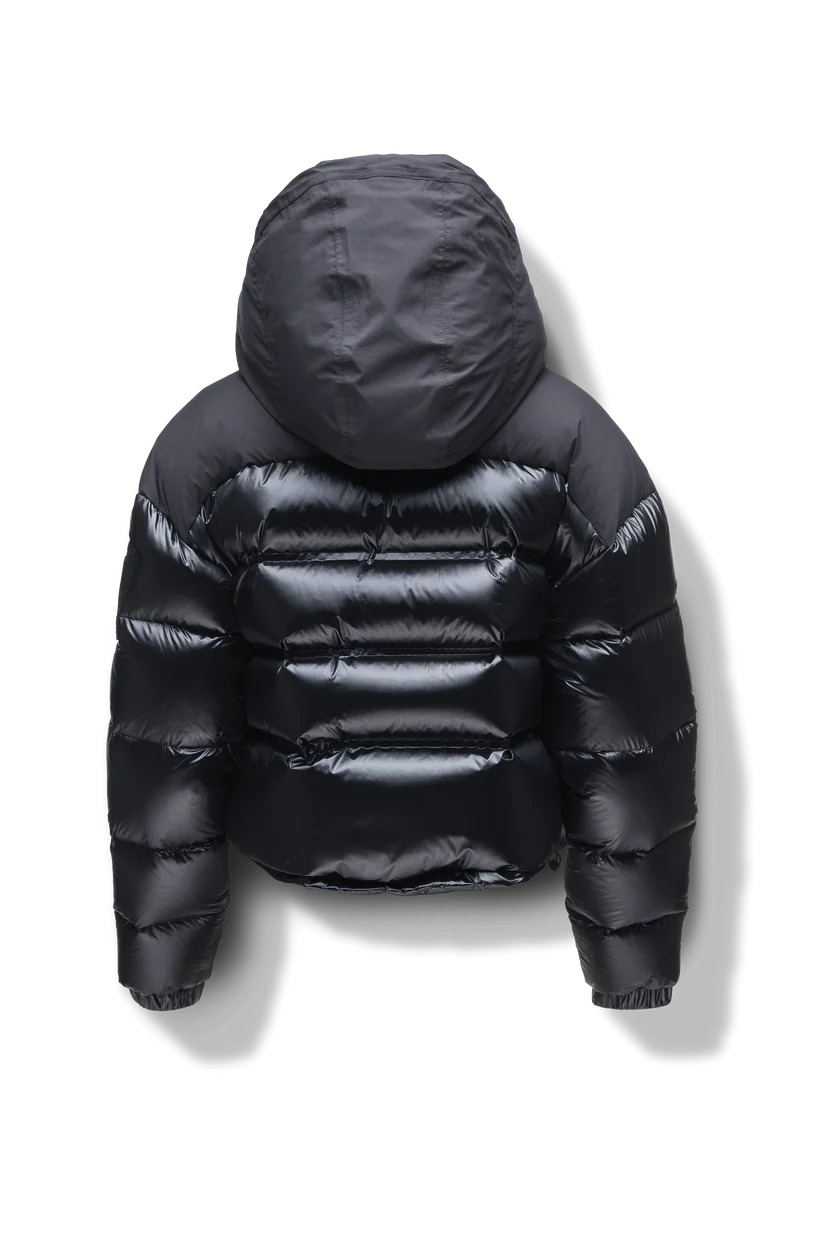 womens puffer jacket with hood