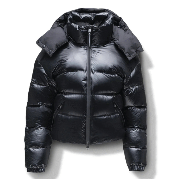 womens puffer jacket with hood