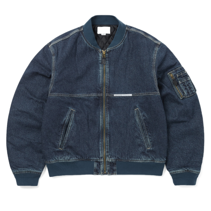 Denim Bomber Jacket