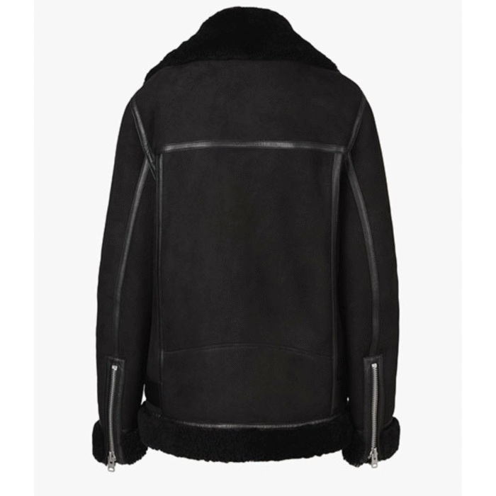 Aviator Jacket Leather Womens​