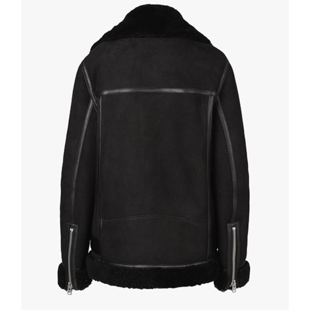 Aviator Jacket Leather Womens​