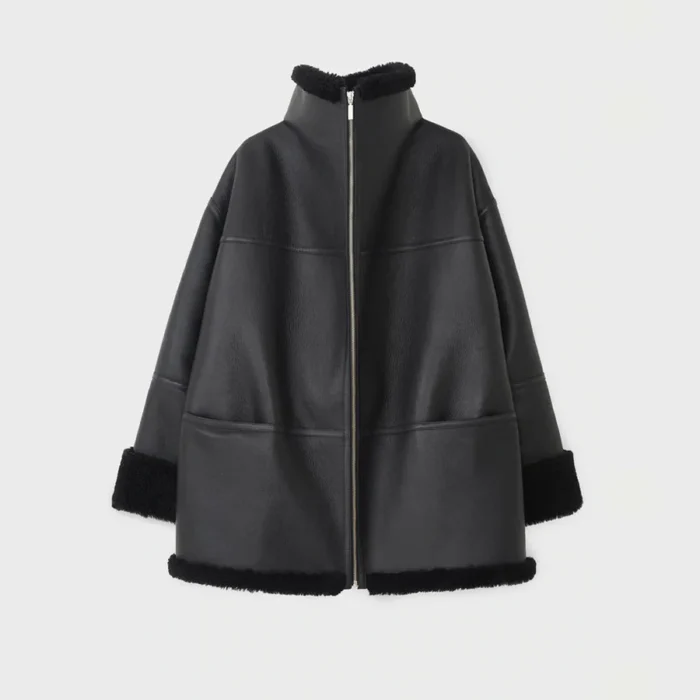 aviator jacket leather womens​