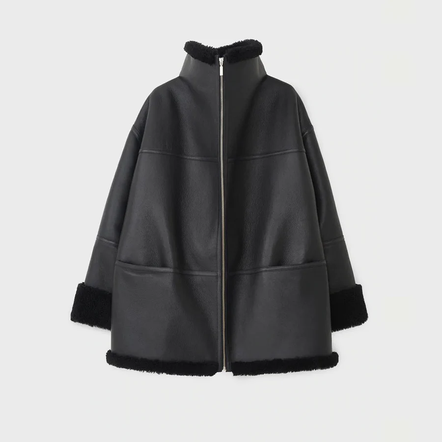 aviator jacket leather womens​