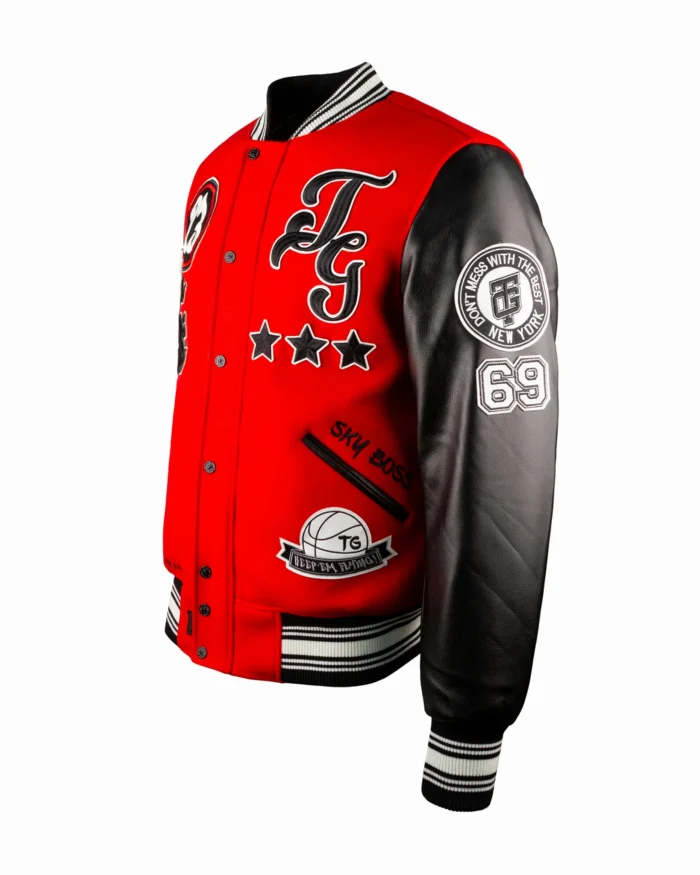 Mens Letterman Jacket