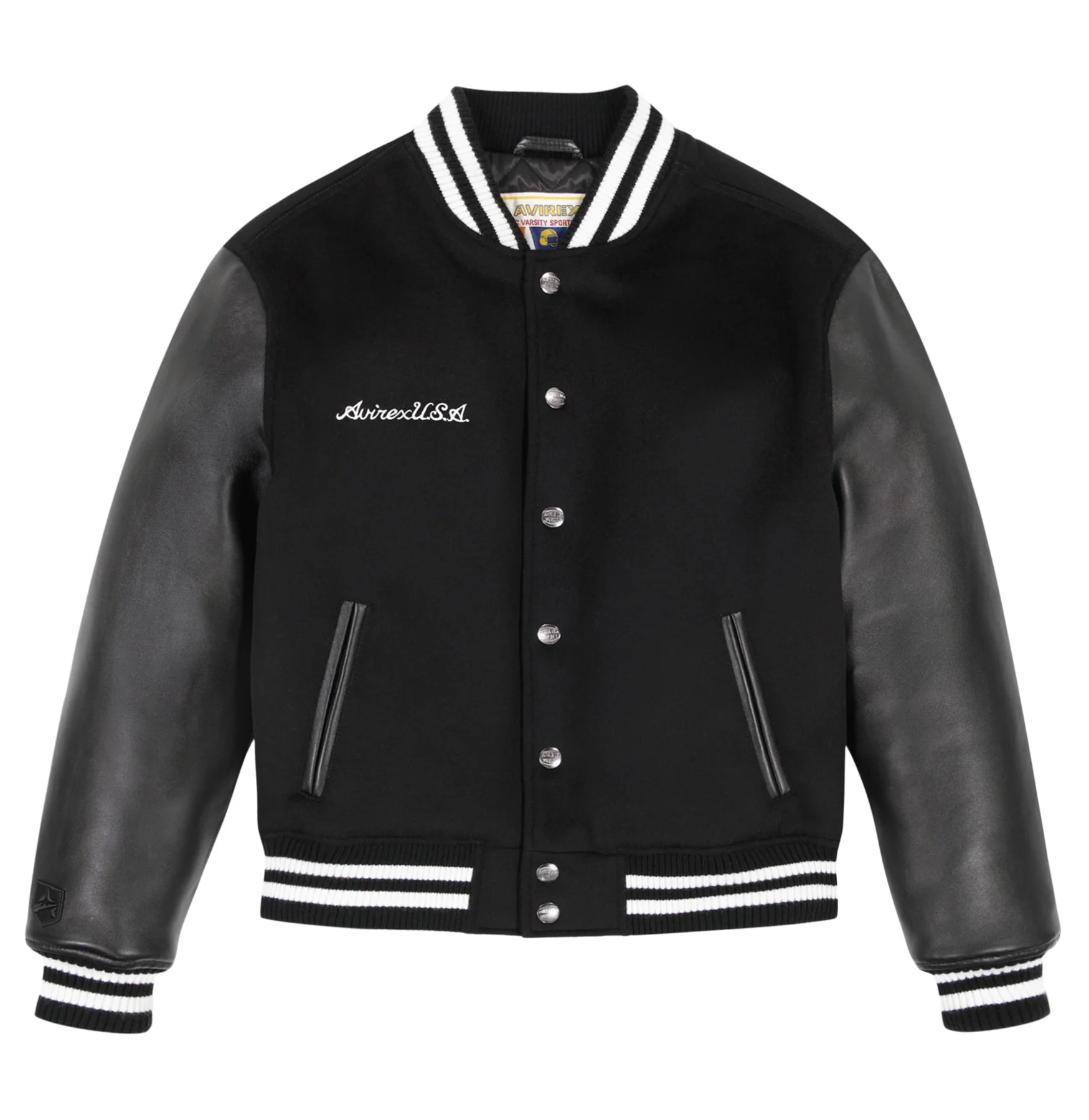 avirex leather jacket