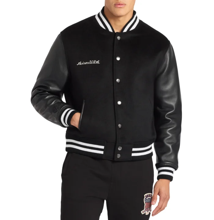 avirex leather jacket