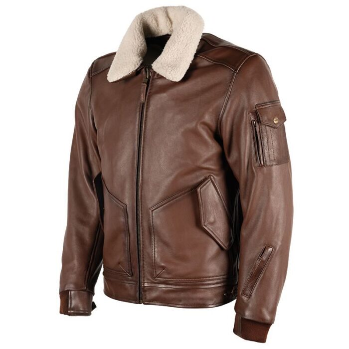 Aviator Jacket Brown Leather