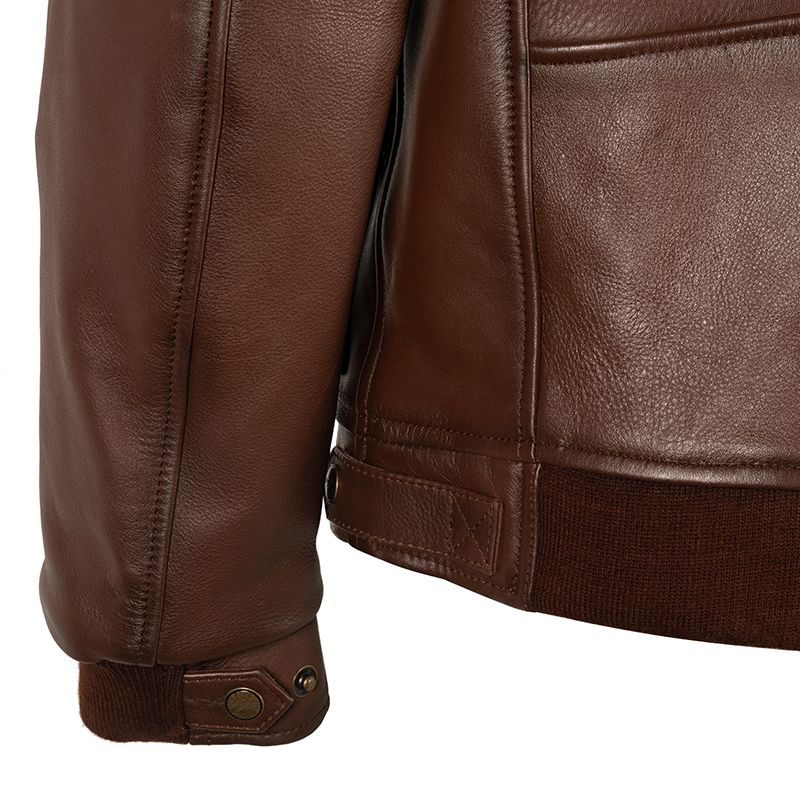 Aviator Jacket Brown Leather