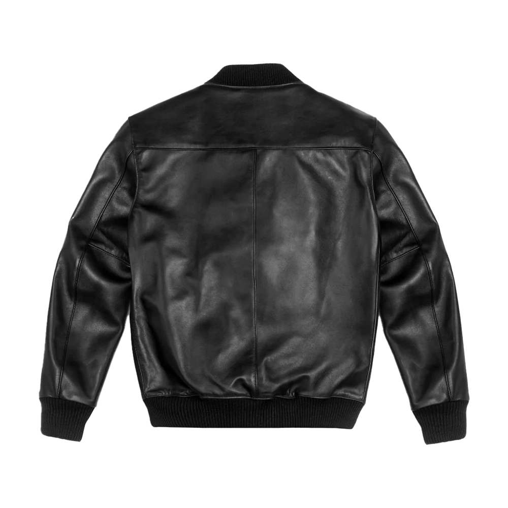 black bomber jacket for men​
