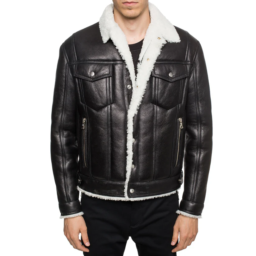 Mens Designer Leather Biker Jackets