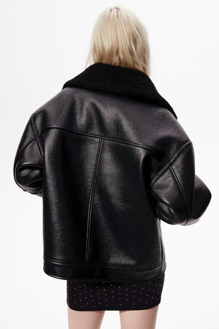 black women's aviator jacket​