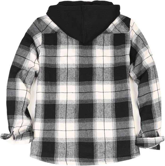 Flannel Jacket Women's With Hood