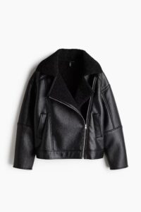 black women's aviator jacket