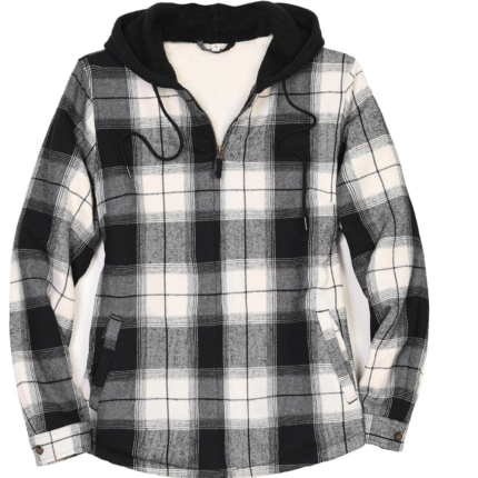 Flannel Jacket Women's With Hood