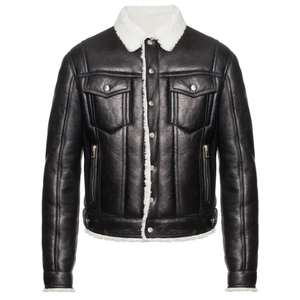 Mens Designer Leather Biker Jackets