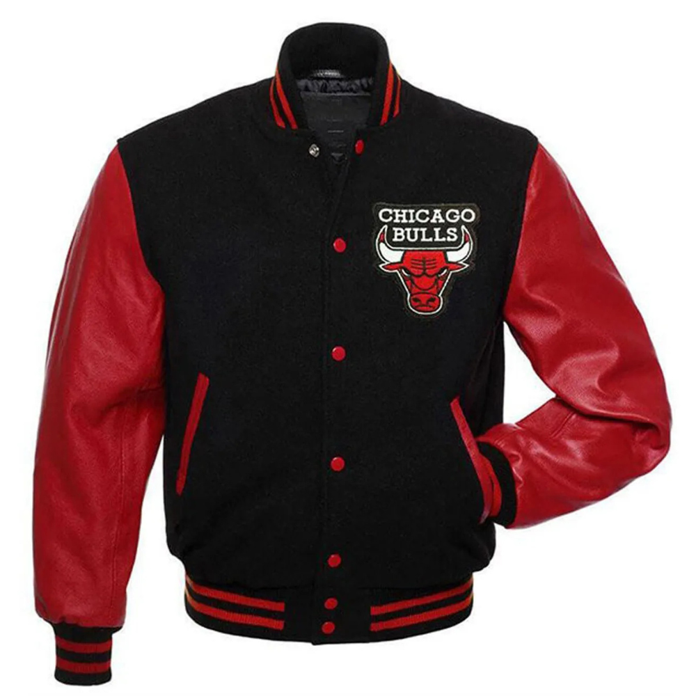 chicago bulls varsity jacket