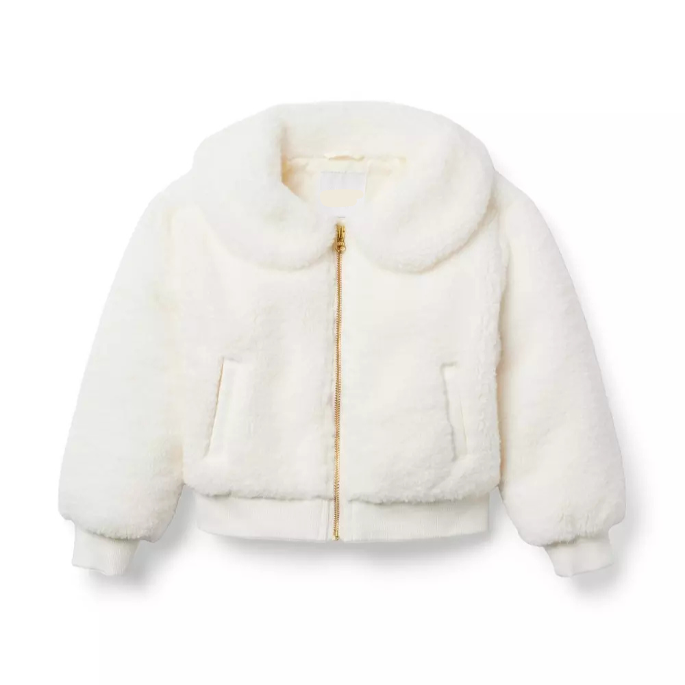 faux fur bomber jacket womens​