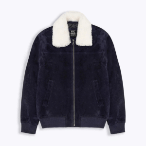 suede wool jacket mens​