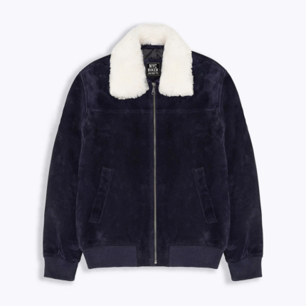 suede wool jacket mens​