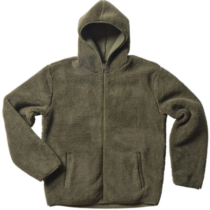 hooded fleece jacket​