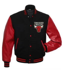 chicago bulls varsity jacket
