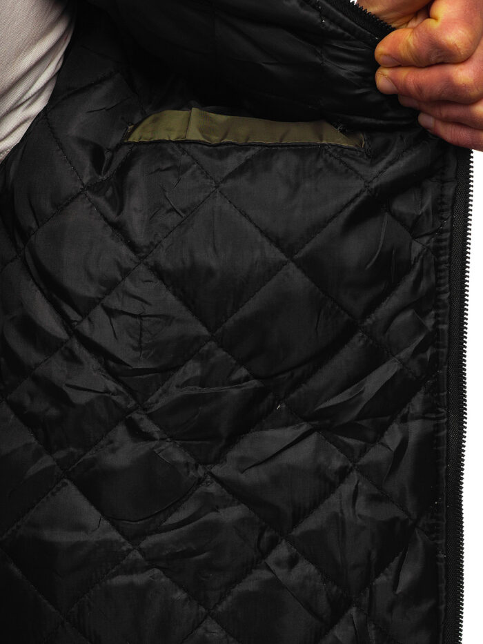 green bomber jacket mens​