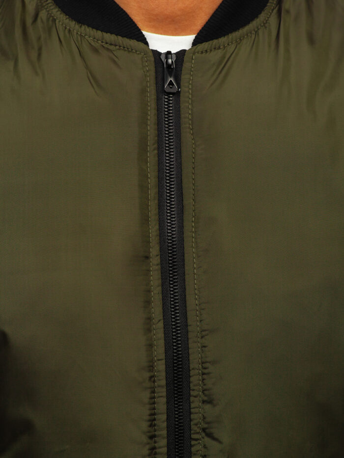 green bomber jacket mens​