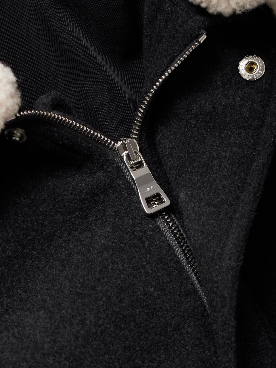 Wool Bomber Jacket Mens​
