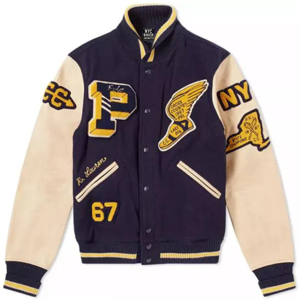 polo letterman jacket