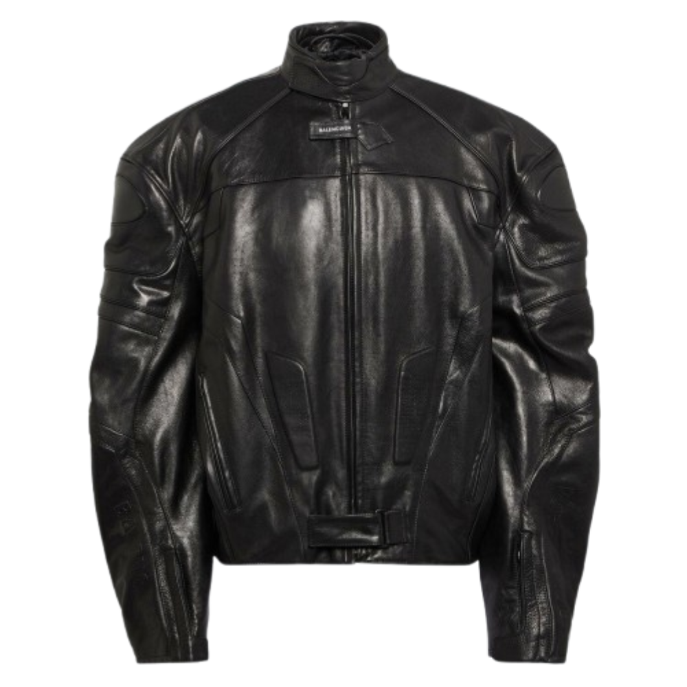 balenciaga biker jacket