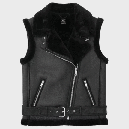 women's leather vest motorcycle
